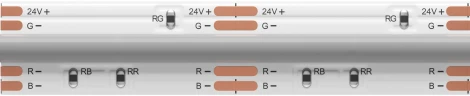 Светодиодная лента Ultra 24В COB 14Вт/м RGB 5м IP20 Maytoni  201217