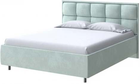 PROxSON Кровать Chessy без основания (Ткань: Велюр Casa Мятный) 120x190