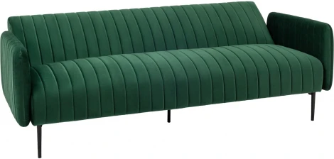 Диван прямой Stool Group Дрезден велюр зелёный УТ000035922