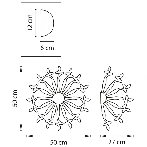 Бра Lightstar Medusa 890658