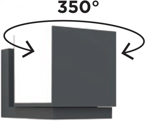 Уличный настенный светильник Oasis Light TUBE LED W1938-1