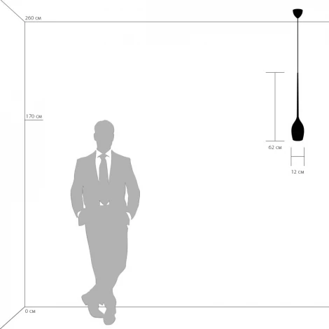 Подвесной светильник Lightstar Meta d`ouvo 807117 (220V, на проводе, бокалы)