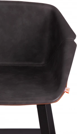 Стул барный DORO (mod. 9088S) пластик/металл, 53,5 х 52 74 97,5 см , Grey (Cерый) 7 / Brown (Коричневый) 9 черный Tetchair 15531