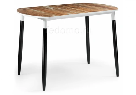 Стол раскладной Гуанг дуб юкон / черный