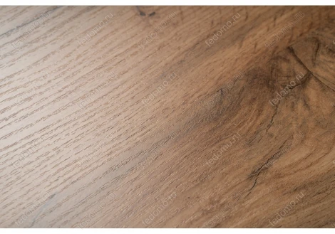 Стол Notta Тринити Лофт 120 25 мм белый матовый / дуб вотан 489654