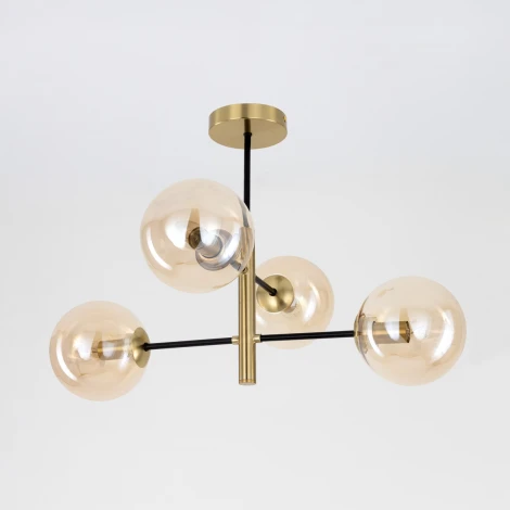 Потолочная люстра ярусная на штанге Citilux Лорен CL146243 (220V, шарики)