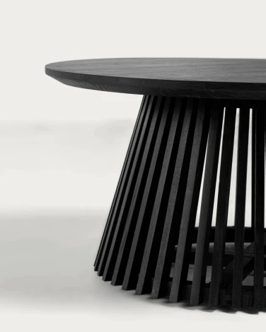 Журнальный стол La Forma (ex Julia Grup) Jeanette (Черный/ Дерево) 78320