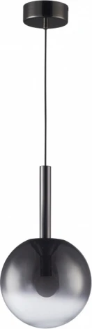 Подвесной светильник iLedex Aura 8615P-1L BK-SM (220V, на проводе, шар)