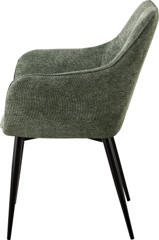 Стул обеденный Lynet рогожка серо-зеленый Stool Group арт.УТ000039282