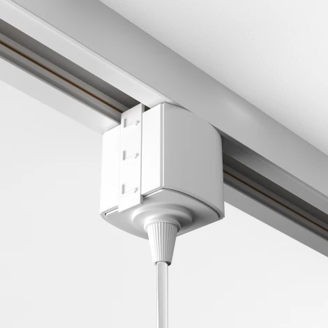 Коннектор для трека Unity белый (однофазный) Maytoni Technical TRA010-1-A-W (220V)