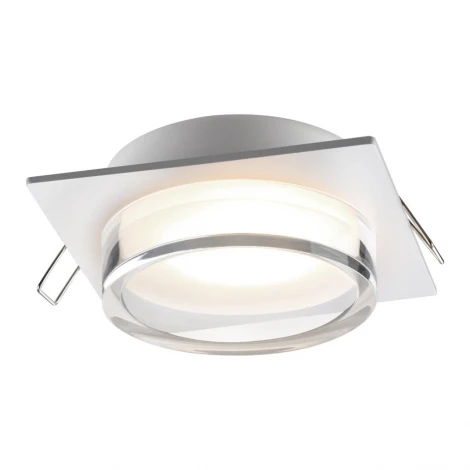 Светильник встраиваемый Novotech Gem 371027 белый IP20 GX53 12Вт 220-240V