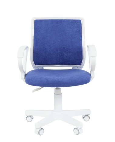 Кресло Chairman Kids 112 Россия ткань M морской, белый пластик