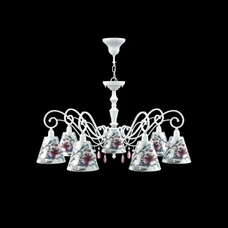 Подвесная люстра Lamp4you Classic 19 E3-07-WM-LMP-O-13-CRL-E3-07-PK-DN