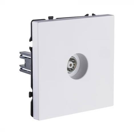 Розетка спутниковая SAT белый глянцевый Kollinger Eclipse EC-021WG