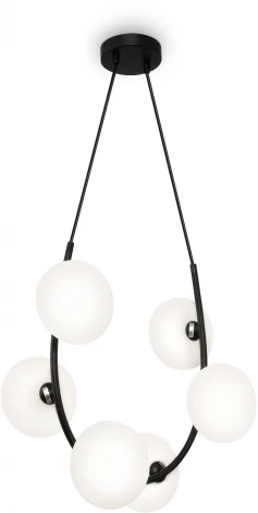 Подвесная люстра Freya Perlina FR4005PL-06B2 (220V, на тросе, шарики)