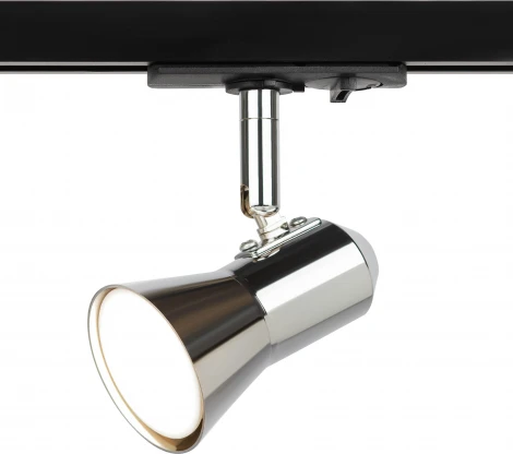 Трековый светильник однофазный ЭРА TR37-GU10 CH (220V)