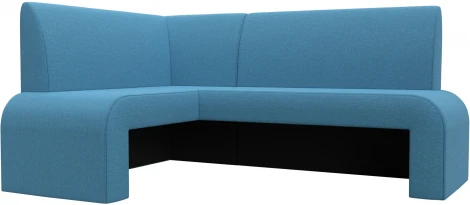 Диван кухонный угловой Кармен левый угол (Голубой/Рогожка) Лига Диванов арт.126136L
