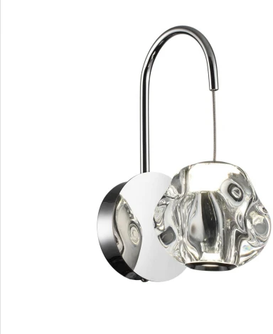 Бра Odeon Light Jemstone 5084/5WL хром/прозрачный/металл/акрил LED 5W 4000K 250Лм (220V, шарики)