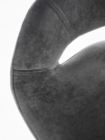 Стул барный МАМАДОМА Барни Р 700, Черный/Antracite Lux b28