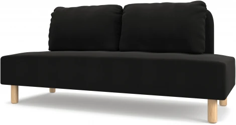 Диван Arsko Свельд Орто черная рогожка