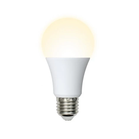 Лампочка светодиодная шар белая E27 16W 3000K Volpe LED-A60-16W/WW/E27/FR/NR