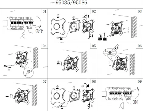 Настенно-потолочный светильник Eglo Cartaxo 95085 (LED, 220V)