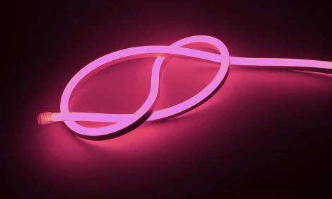 Гибкий неон 220V 20м розовый ЭРА N2835-120-IP67-220V-20m-P