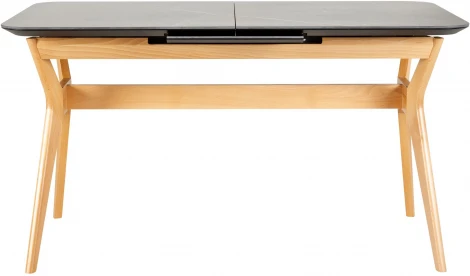 Стол R-Home раздвижной Нарвик Ceramic 120-150 Automatic Natur/Dark marble