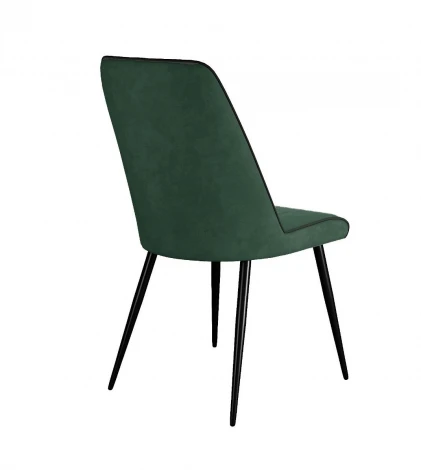 Стул 325 B10 GREEN , ножки черные Dikline 00-00086470