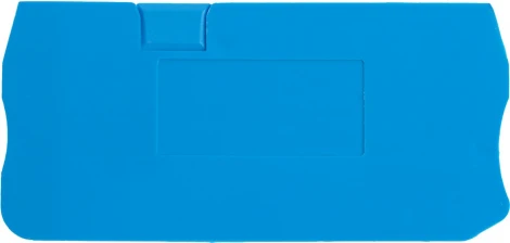 Торцевая заглушка для ЗНИ (синий) Stekker 49204