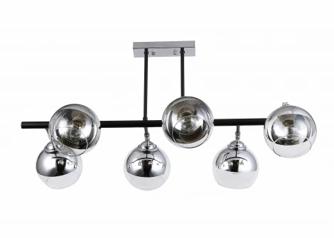 Люстра потолочная на штанге Eduarda 9100-306 6 * Е27 60 Вт