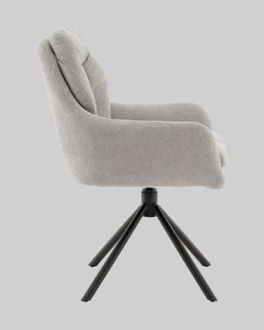 Стул Ральфио букле светло-серый Stool Group арт.УТ000041572