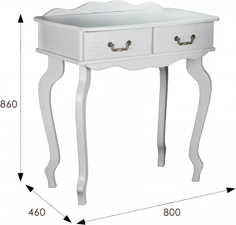 Консоль Берже 21 белый ясень от фабрики Mebelik