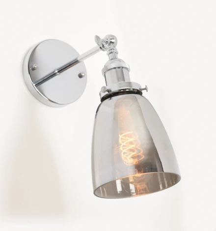 Бра Lumina Deco Fabi LDW 6800-1 CHR+GY (220V)