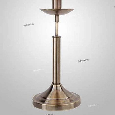 Интерьерная настольная лампа Eurosvet Hotel 01010/1 античная бронза (220V, выключатель)