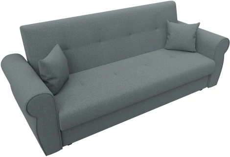 Диван-книжка Лига-019 (Серый/Рогожка) Лига Диванов арт.124990