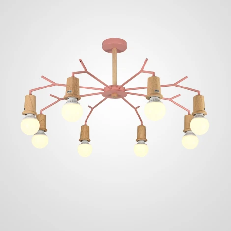 Потолочная люстра на штанге Les Color D95 Pink Imperiumloft ﻿Lesc_01 (220513-23)