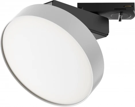Трековый светильник Zon Unity 4000K 12Вт 110° LED (однофазный) Maytoni Technical TR043-1-12W4K-W (220V, круглые)