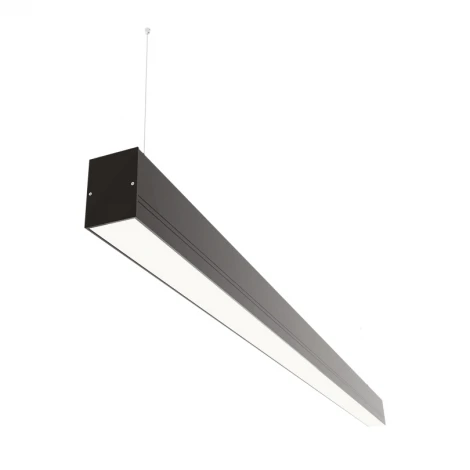 Светодиодный линейный светильник Wolta Профиль ДСО01-54-301-4К-Ч матовый