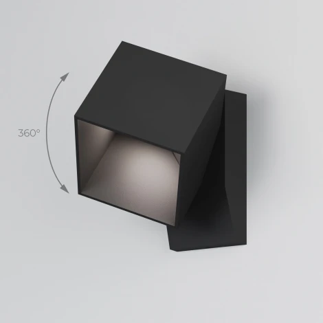 Уличный настенный светильник светодиодный Elektrostandard Fjord 35195/W (a071148)