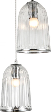 Подвесной светильник (11046/3P Chrome) Indigo Lucido V000482 (220V, на проводе, круглые)