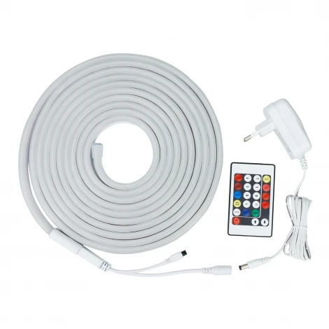 Светодиодная лента Elektrostandard 12V 7W IP65 Набор гибкого одностороннего неона 48Led 5050 RGB, 5м