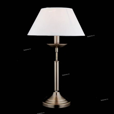 Интерьерная настольная лампа Eurosvet Hotel 01010/1 античная бронза (220V, выключатель)