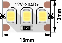 Светодиодная лента SWG SWG2204 SWG2204-12-22-W-М