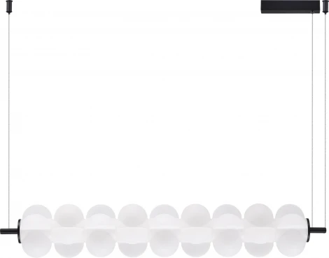 Подвесной светильник ST Luce Talisman SL6121.413.01 Черный/Белый LED 1*30W 3000K (220V, на тросе)