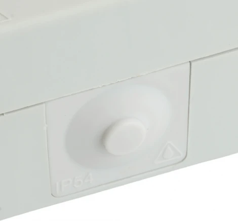 Выключатель двухклавишный (серый,графит) Stekker Велена 32753