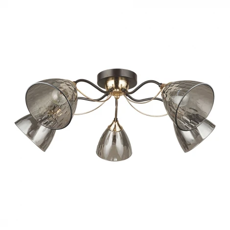 Потолочная люстра Arte Lamp Lily A4366PL-5BK (220V)