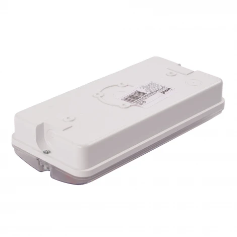 Светильник светодиодный влагозащищенный с БАП 4000K Uniel ULW-K25B 6W/4000K/EMG IP65 WHITE