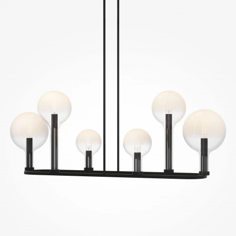 Потолочная люстра на штанге Maytoni Status MOD333PL-06B1 (220V, шарики)