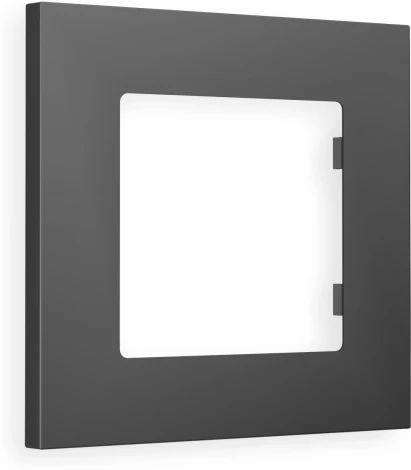 Рамка Ambrella Volt ALFA Qubi (Графит Мягкое касание) 1-ая AF250801